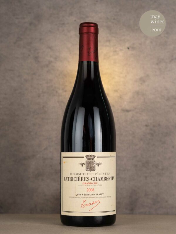 May Wines – Rotwein – 2008 Latricières-Chambertin Grand Cru - Domaine Trapet Père & Fils