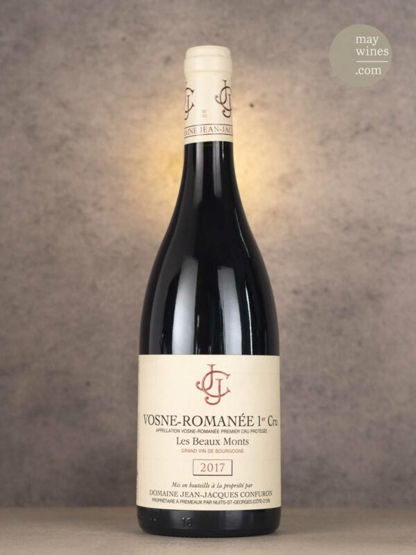 May Wines – Rotwein – 2017 Vosne-Romanée Les Beaux Monts Premier Cru - Domaine Jean Jacques Confuron