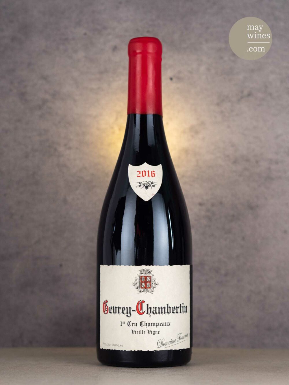 May Wines – Rotwein – 2016 Les Champeaux Vieilles Vignes Premier Cru - Domaine Fourrier