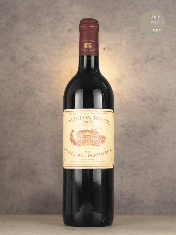 May Wines – Rotwein – 1988 Pavillon Rouge - Château Margaux