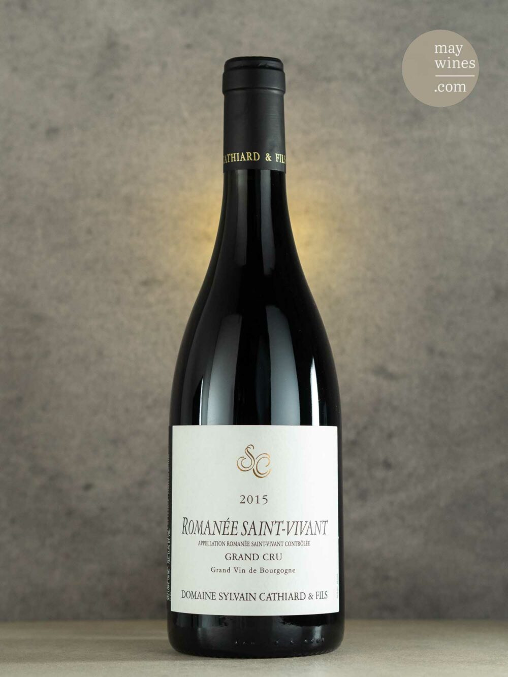 May Wines – Rotwein – 2015 Romanée St-Vivant Grand Cru - Domaine Sylvain Cathiard et Fils