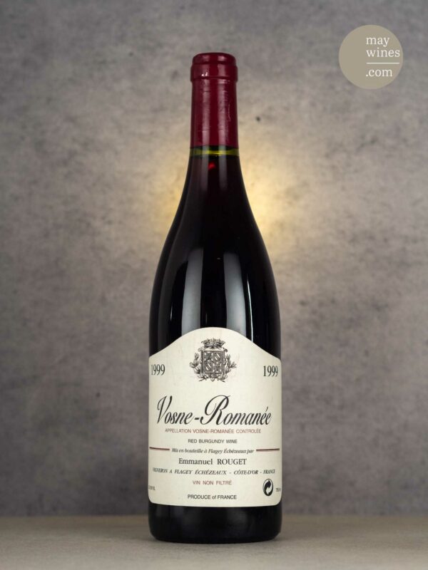 May Wines – Rotwein – 1999 Vosne-Romanée AC - Domaine Emmanuel Rouget
