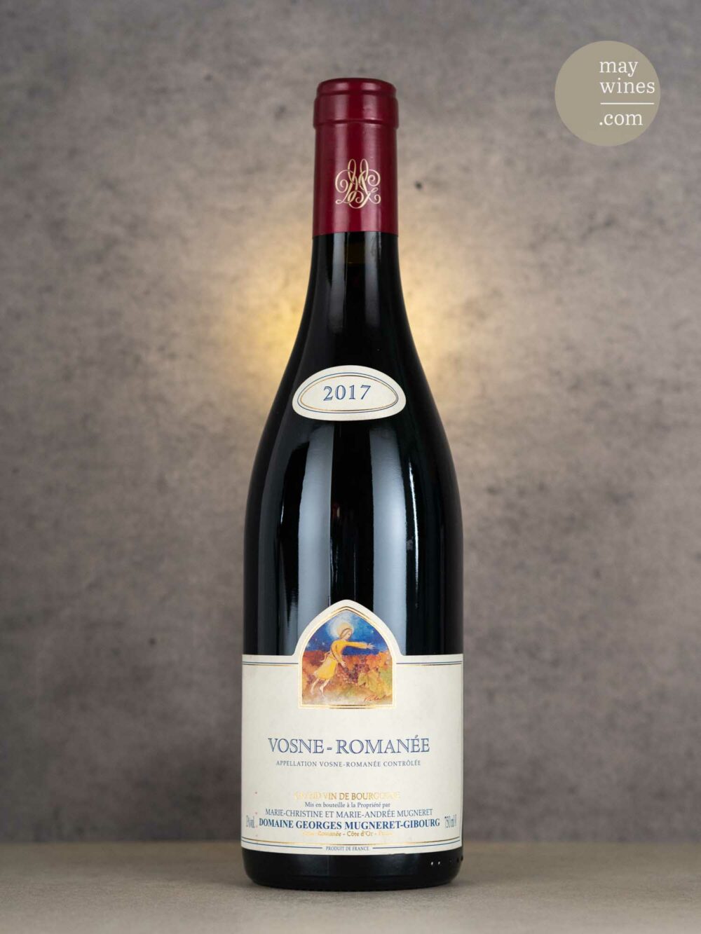 May Wines – Rotwein – 2017 Vosne-Romanée AC - Domaine Mugneret-Gibourg