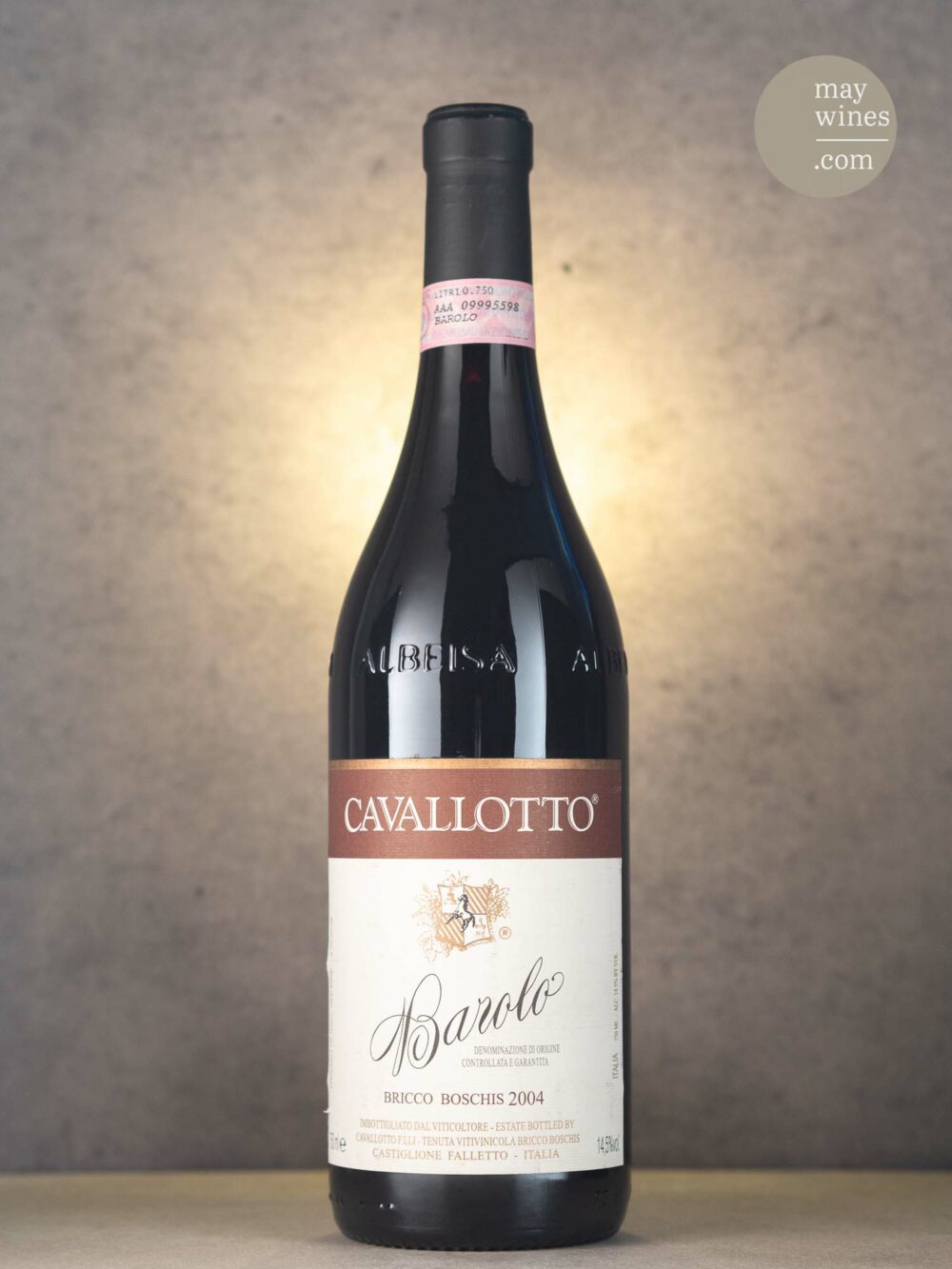 May Wines – Rotwein – 2004 Barolo Bricco Boschis - Cavallotto Fratelli
