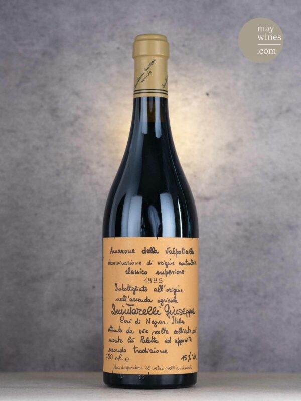 May Wines – Rotwein – 1995 Amarone della Valpolicella Classico - Giuseppe Quintarelli