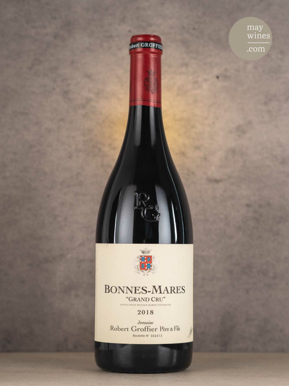 May Wines – Rotwein – 2018 Bonnes Mares Grand Cru - Domaine Robert Groffier Père & Fils