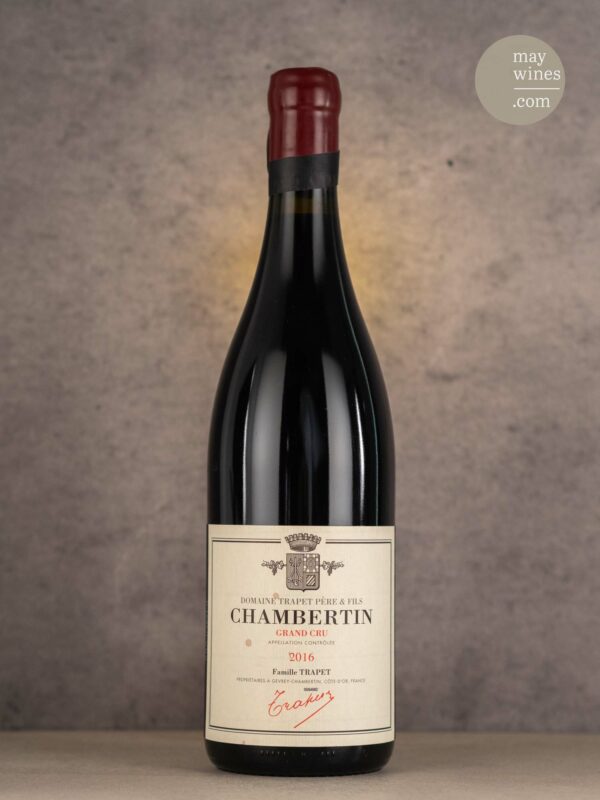 May Wines – Rotwein – 2016 Chambertin Grand Cru - Domaine Trapet Père & Fils
