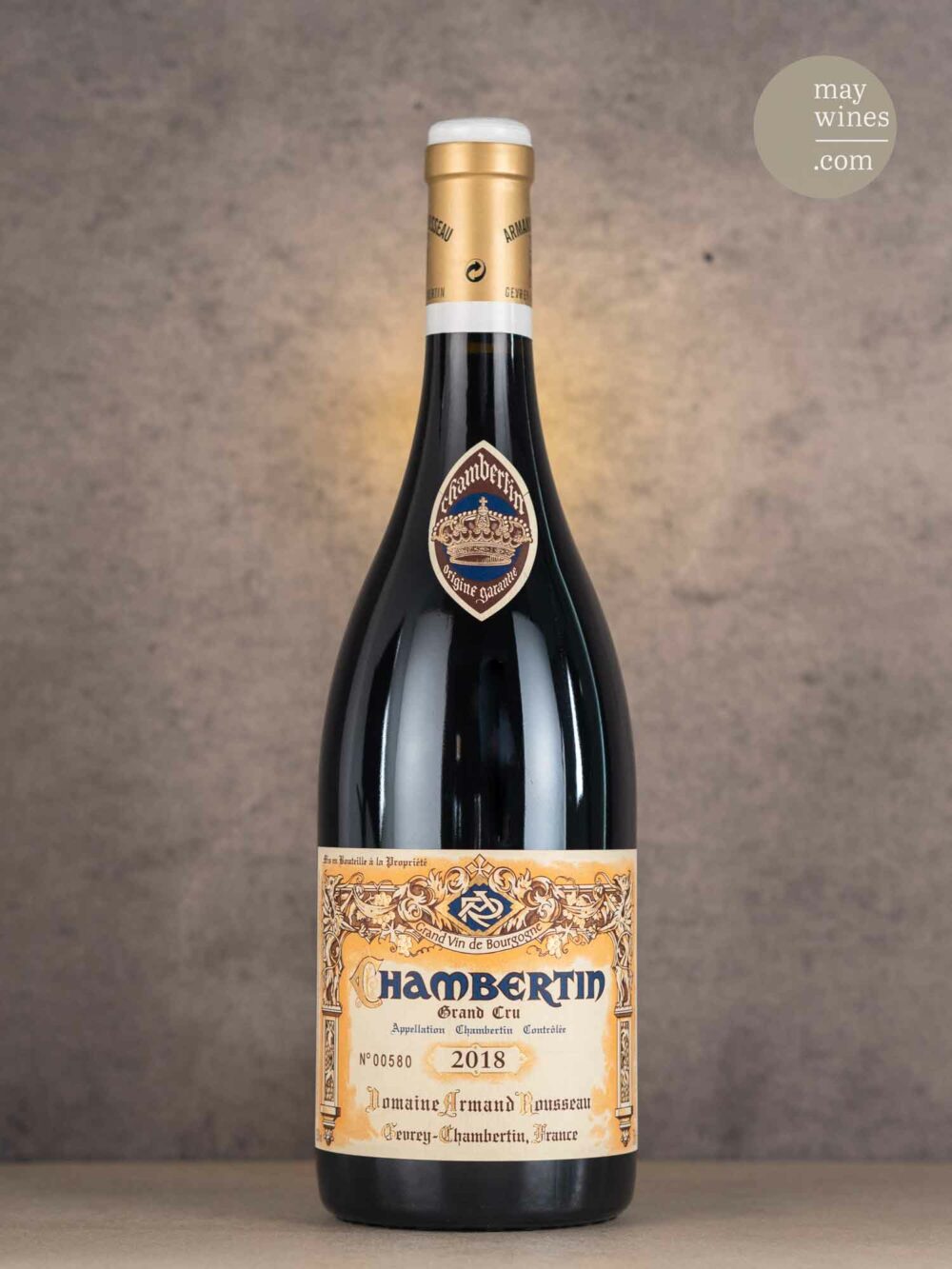 May Wines – Rotwein – 2018 Chambertin Grand Cru - Domaine Armand Rousseau