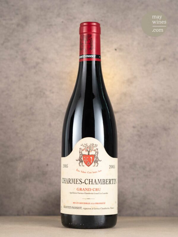 May Wines – Rotwein – 2005 Charmes-Chambertin Grand Cru - Geantet-Pansiot