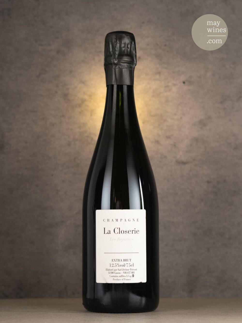 May Wines – Champagner – La Closerie Les Béguines - Jerôme Prévost