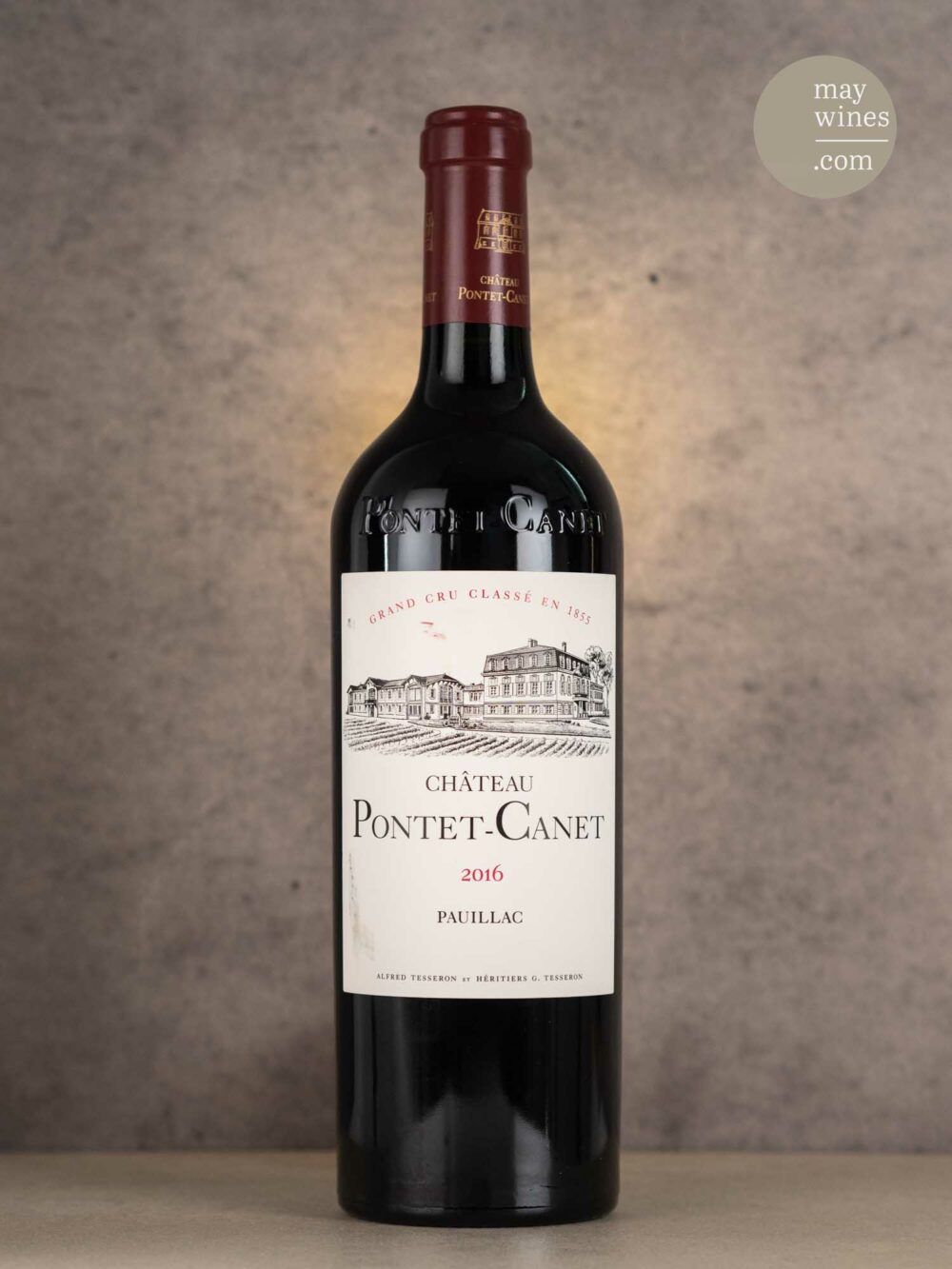 May Wines – Rotwein – 2016 Château Pontet-Canet