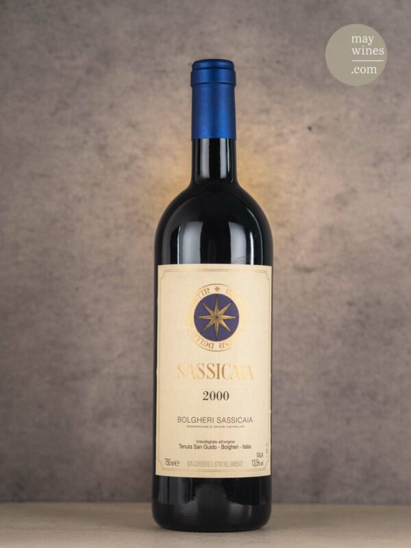 May Wines – Rotwein – 2000 Sassicaia - Tenuta San Guido