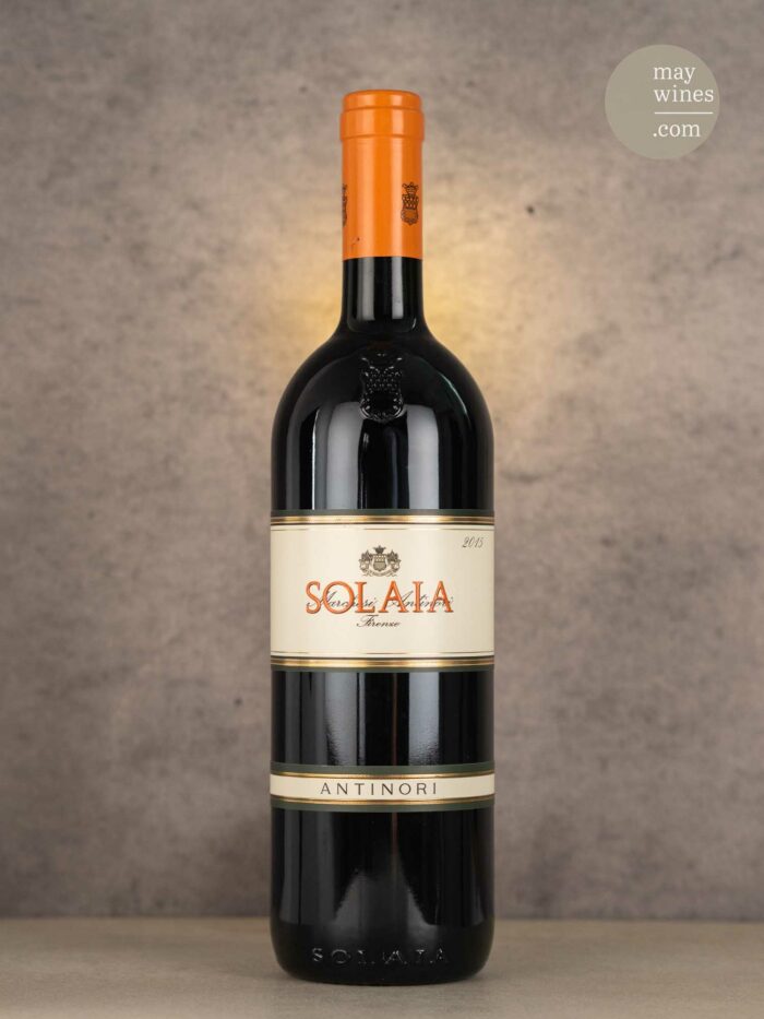 May Wines – Rotwein – 2015 Solaia - Marchesi Antinori