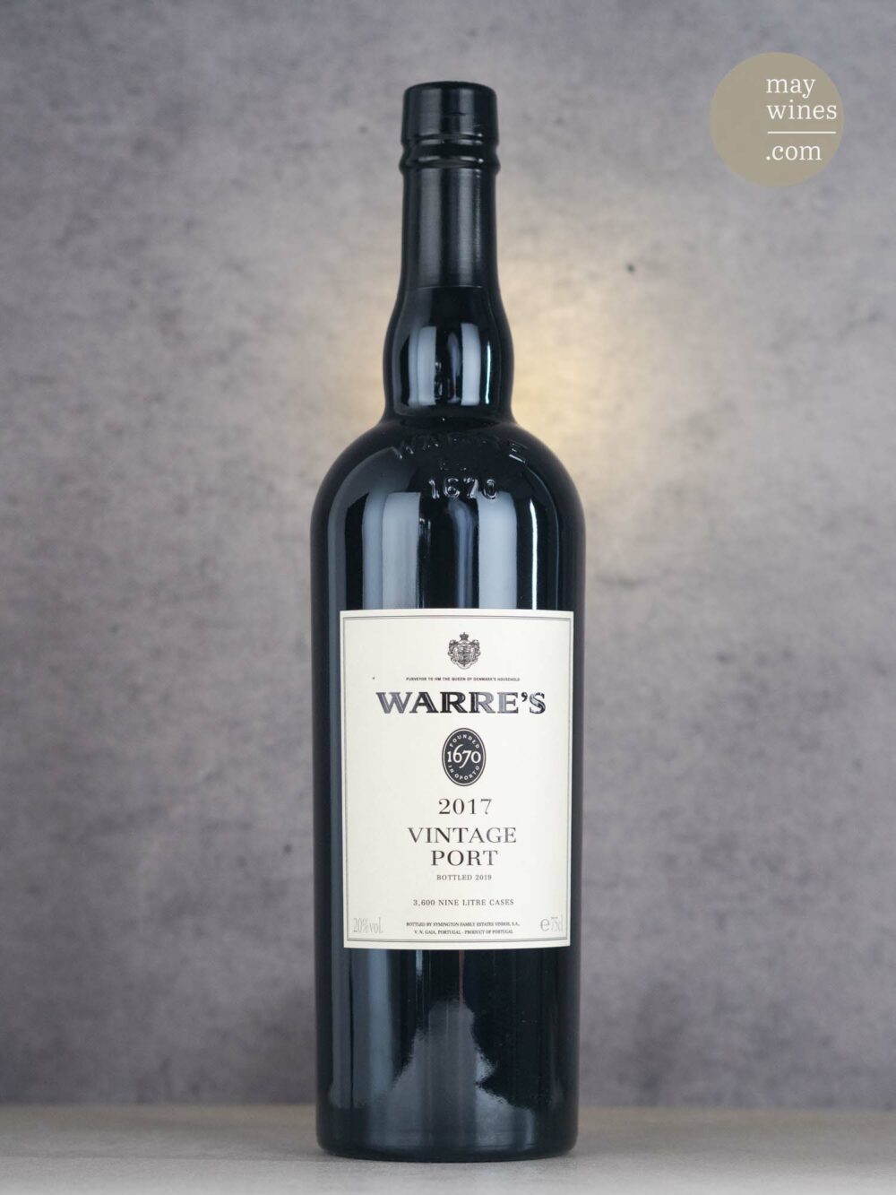 May Wines – Portwein – 2017 Vintage Port - Warre's
