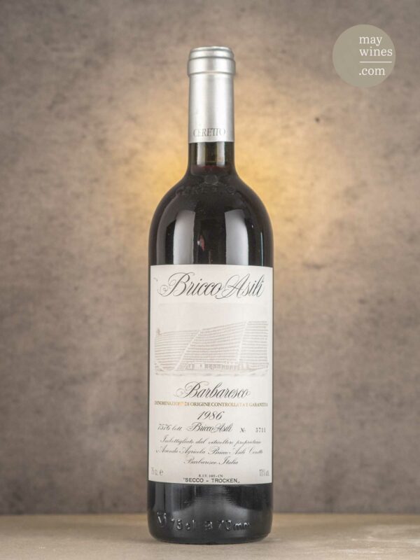 May Wines – Rotwein – 1986 Barbaresco Bricco Asili - Ceretto