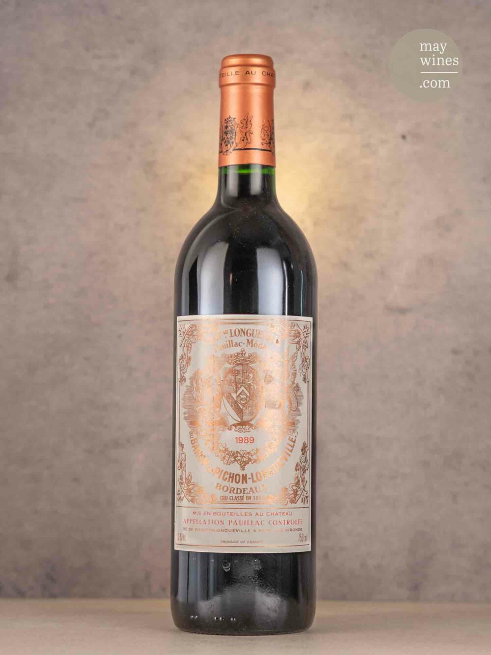 May Wines – Rotwein – 1989 Château Pichon Baron