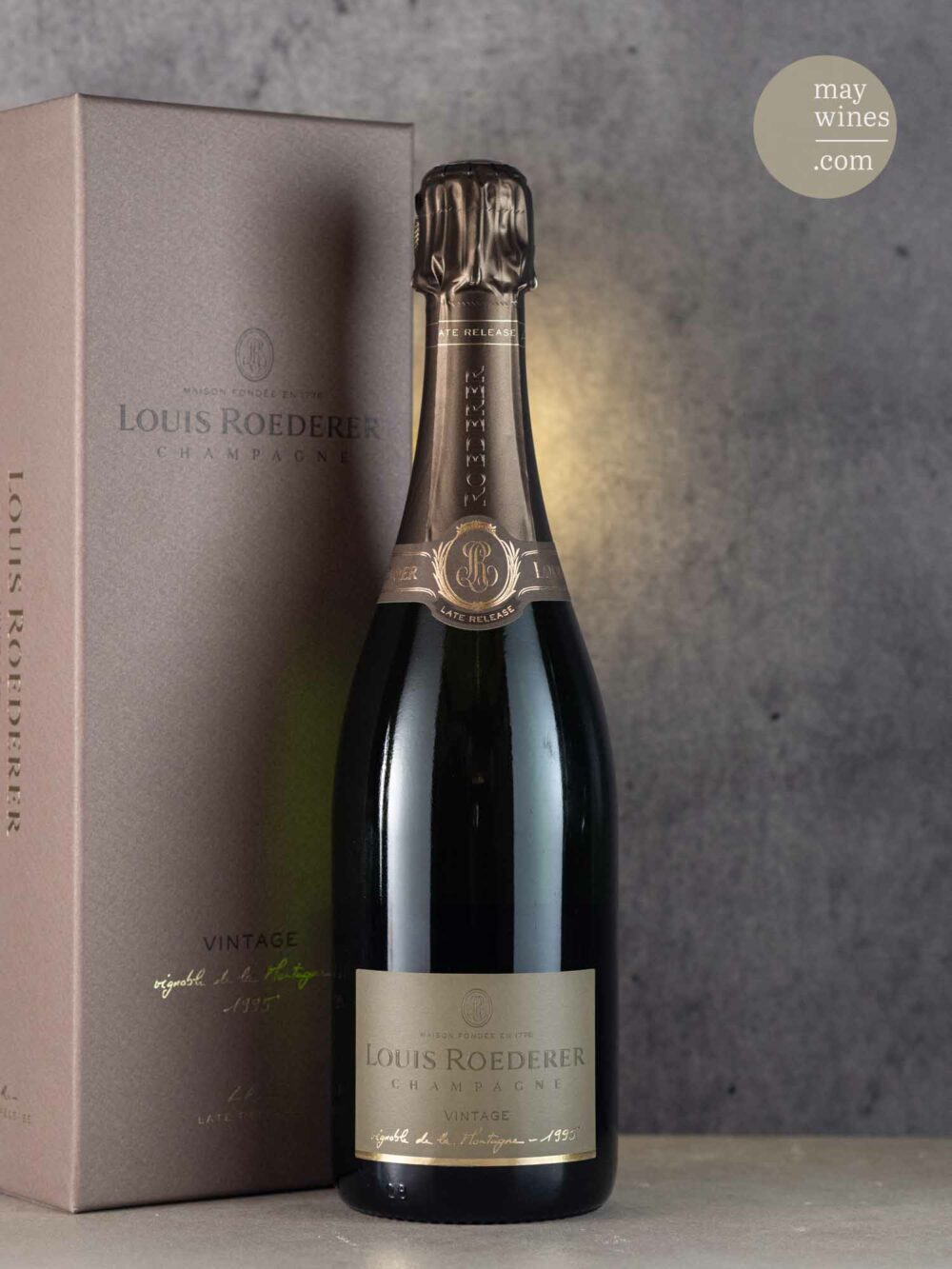 1995 Brut Vintage Late Release - Coffret - Louis Roederer - May Wines