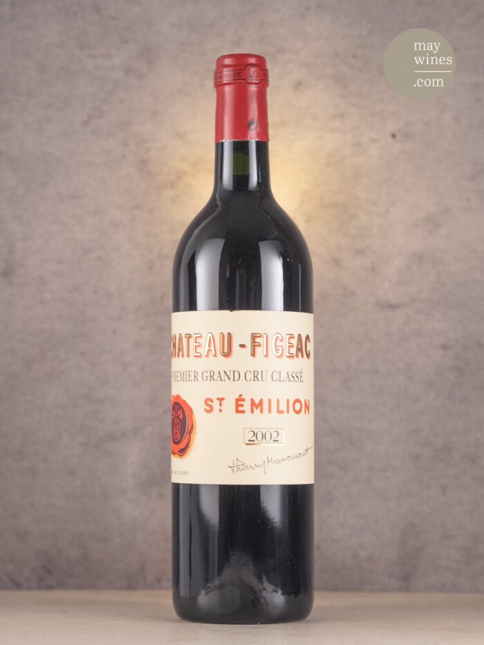 May Wines – Rotwein – 2002 Château Figeac
