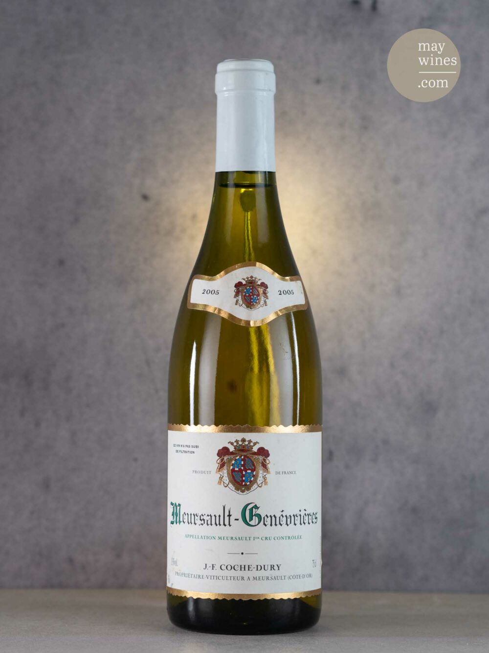 May Wines – Weißwein – 2005 Meursault Genevrières Premier Cru - Domaine Coche-Dury