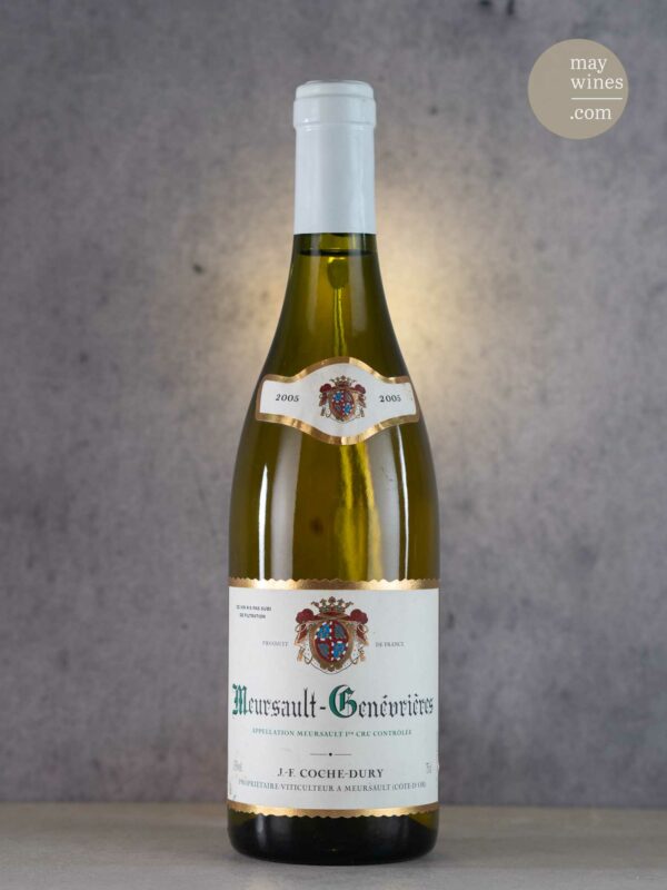 May Wines – Weißwein – 2005 Meursault-Genevrières Premier Cru - Domaine Coche-Dury