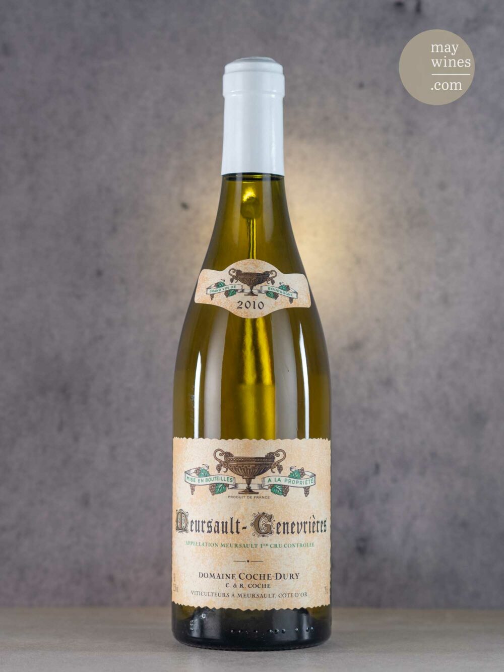 May Wines – Weißwein – 2010 Meursault Genevrières Premier Cru - Domaine Coche-Dury