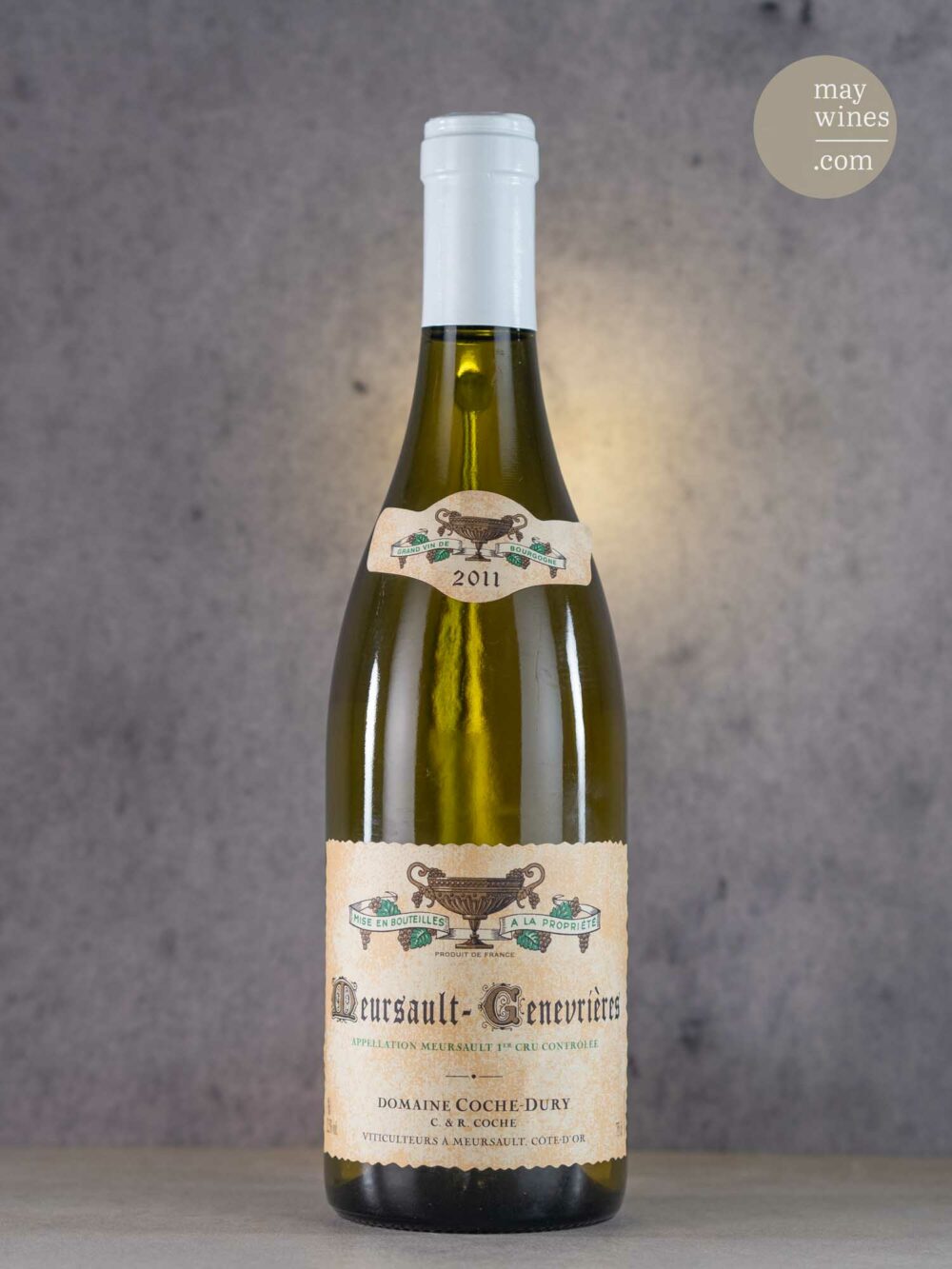 May Wines – Weißwein – 2011 Meursault Genevrières Premier Cru - Domaine Coche-Dury