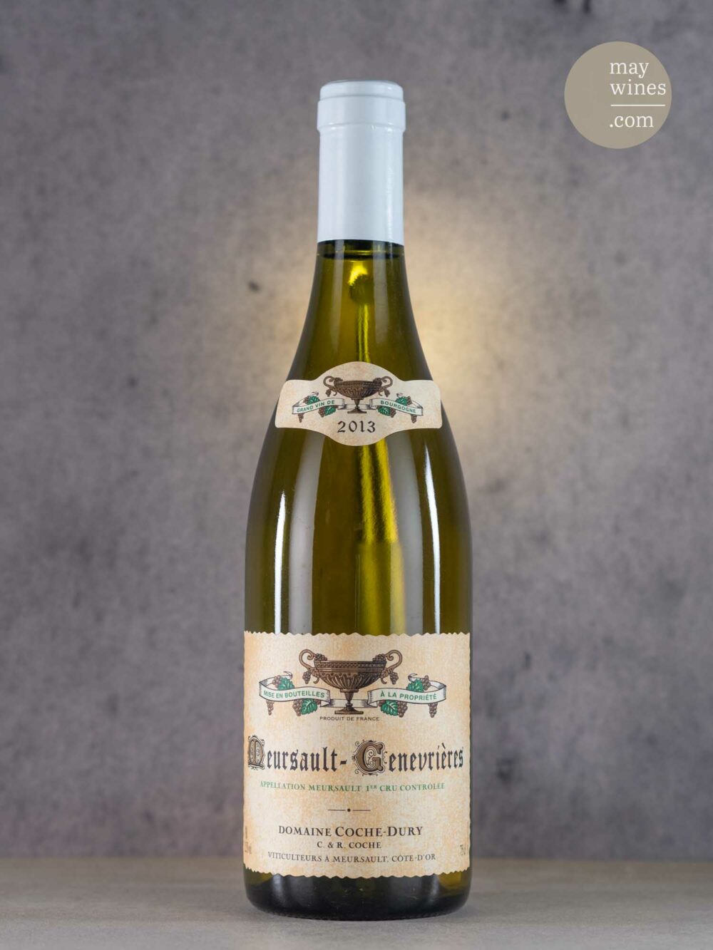 May Wines – Weißwein – 2013 Meursault Genevrières Premier Cru - Domaine Coche-Dury