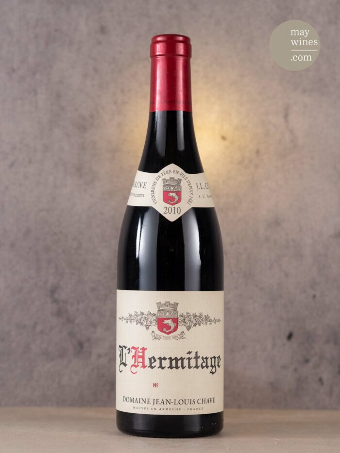 May Wines – Rotwein – 2010 Hermitage Rouge - Domaine Jean-Louis Chave