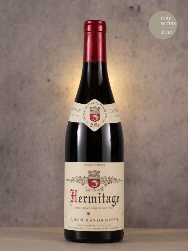 May Wines – Rotwein – 2008 Hermitage Rouge - Domaine Jean-Louis Chave