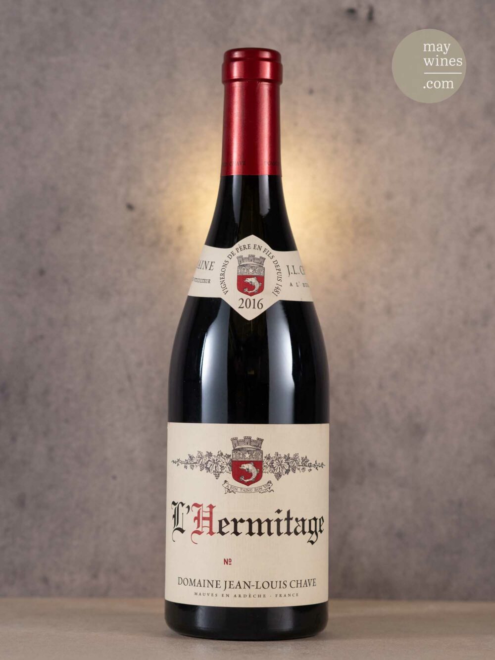 May Wines – Rotwein – 2016 Hermitage Rouge - Domaine Jean-Louis Chave