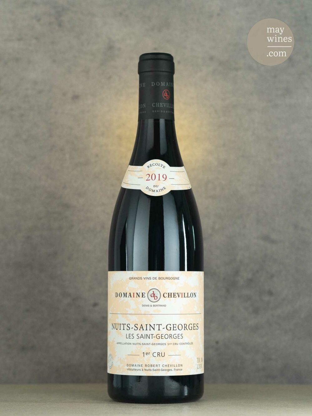 May Wines – Rotwein – 2019 Nuits-Saint-Georges Les Saint-Georges Premier Cru - Domaine Robert Chevillon
