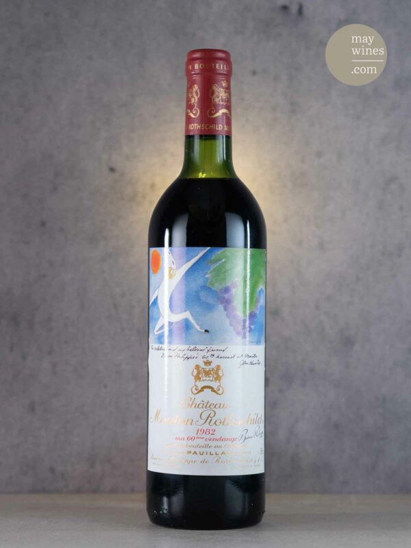 May Wines – Rotwein – 1982 Château Mouton Rothschild