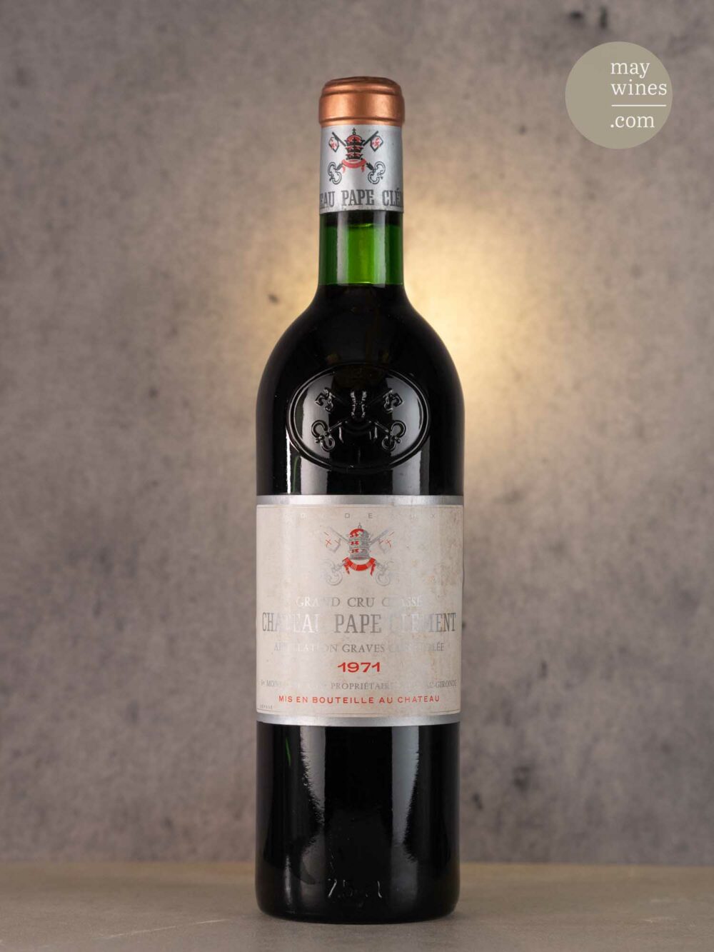 May Wines – Rotwein – 1971 Château Pape Clément