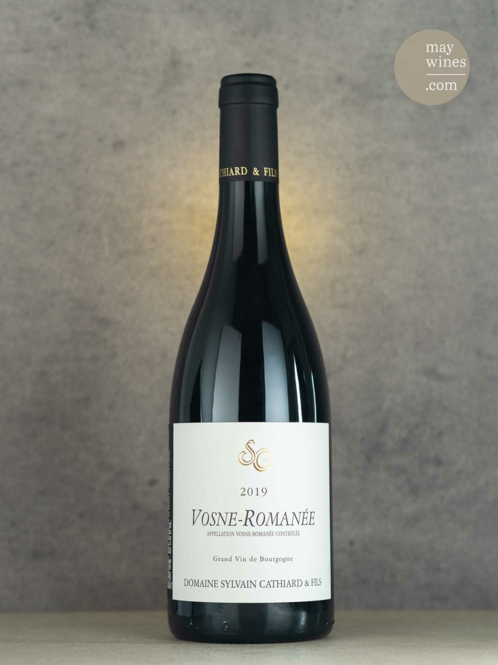 May Wines – Rotwein – 2019 Vosne-Romanée AC - Domaine Sylvain Cathiard et Fils