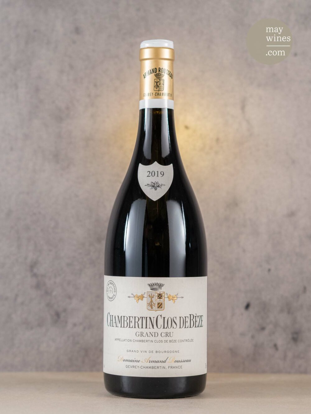 May Wines – Rotwein – 2019 Chambertin Clos de Bèze Grand Cru - Domaine Armand Rousseau