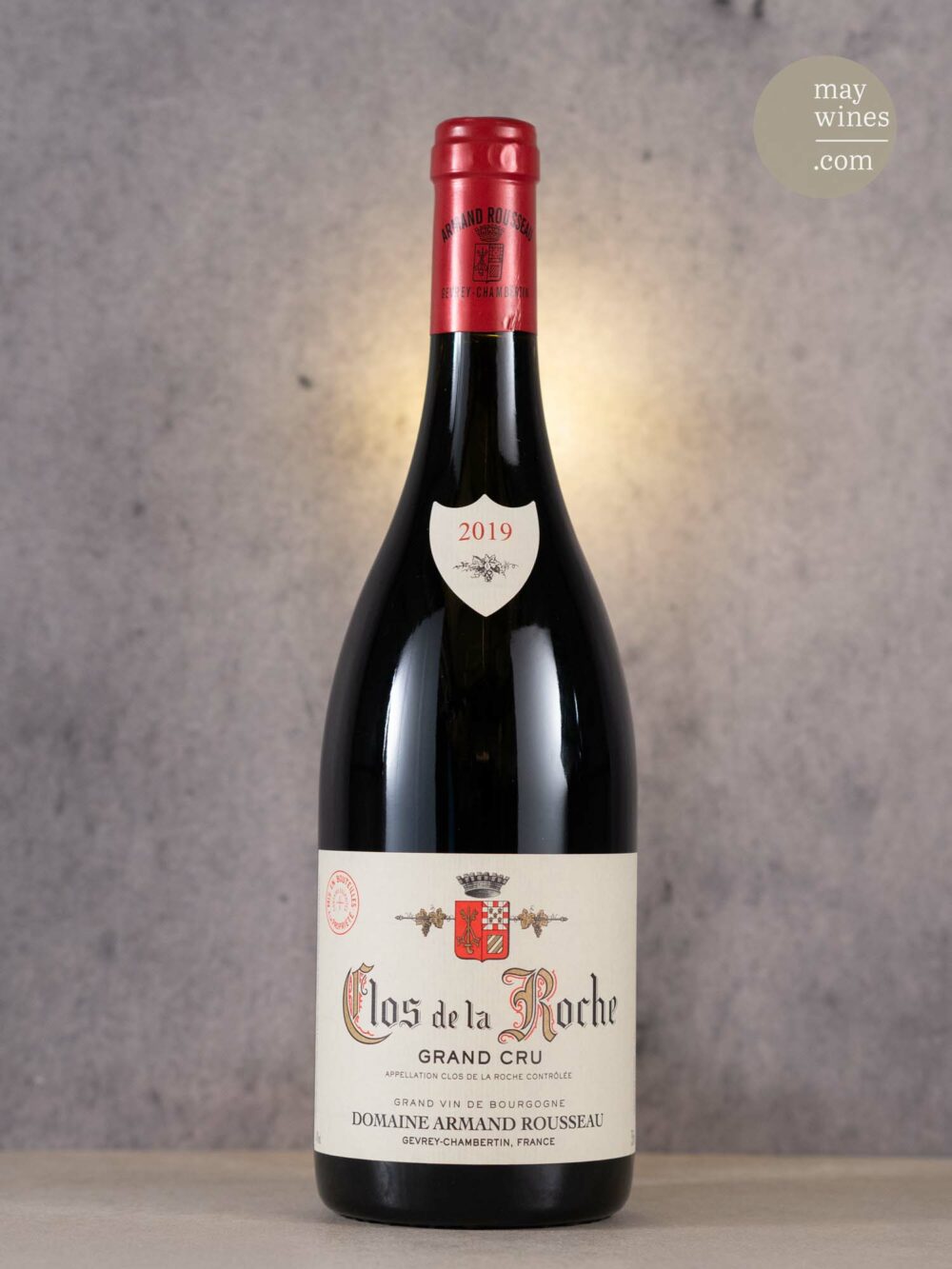 May Wines – Rotwein – 2019 Clos de la Roche Grand Cru  - Domaine Armand Rousseau