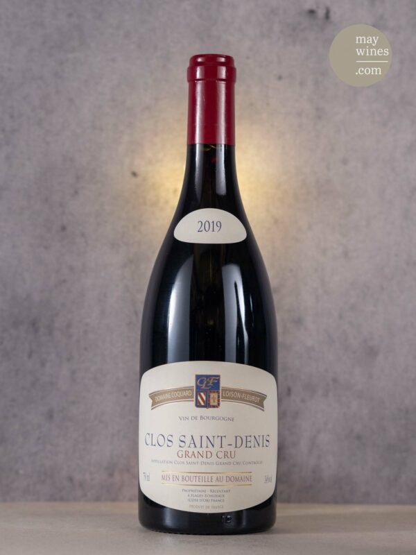 May Wines – Rotwein – 2019 Clos St. Denis Grand Cru - Domaine Coquard Loison Fleurot