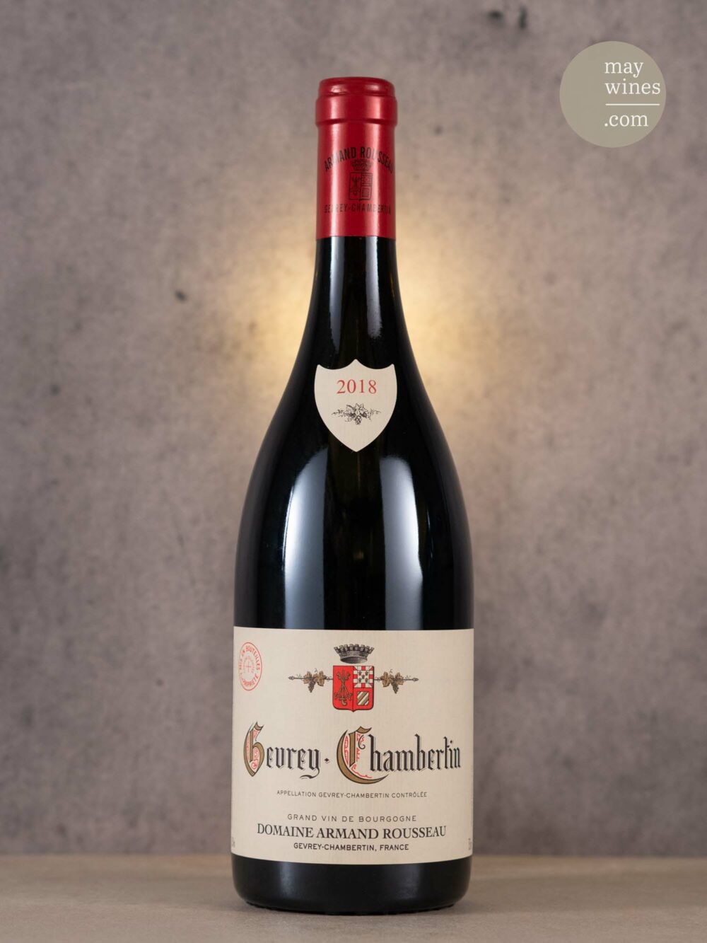 May Wines – Rotwein – 2018 Gevrey-Chambertin AC - Domaine Armand Rousseau