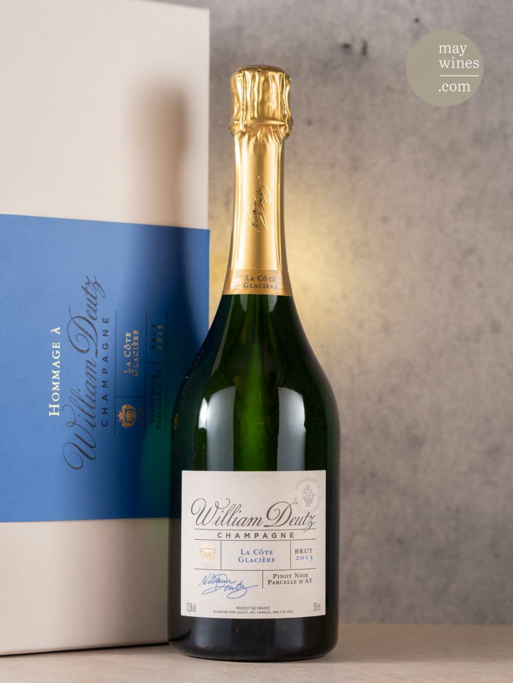 May Wines – Champagner – 2015 La Côte Glacière - Hommage à William Deutz