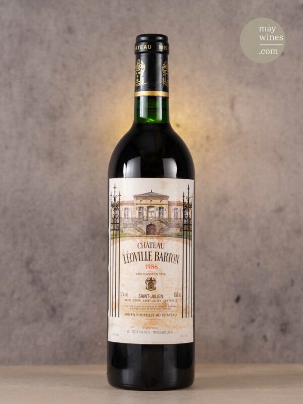 May Wines – Rotwein – 1986 Château Léoville Barton
