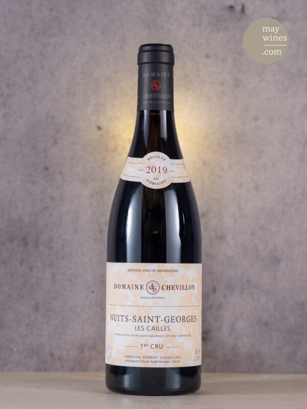 May Wines – Rotwein – 2019 Nuits-Saint-Georges Les Cailles Premier Cru - Domaine Robert Chevillon