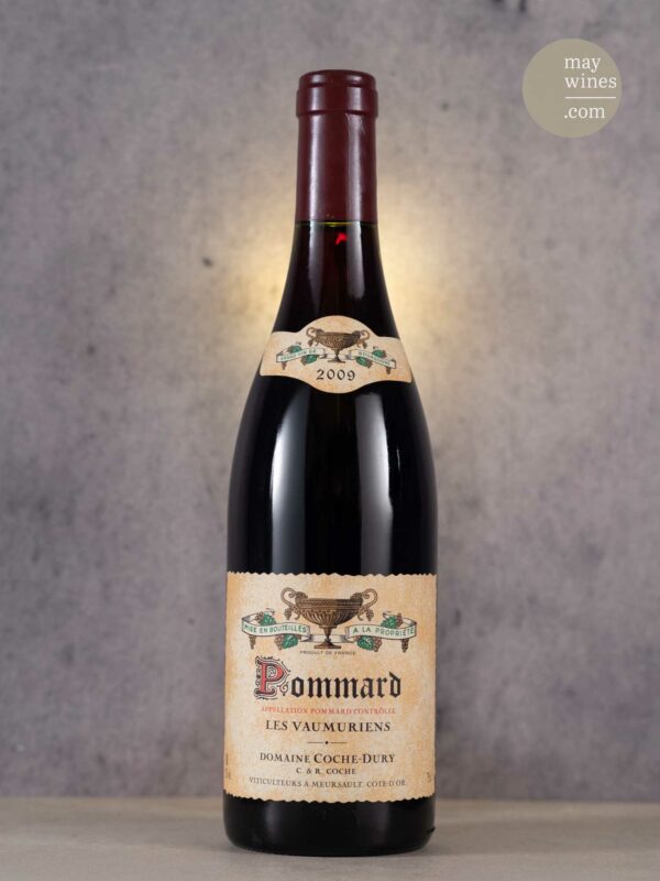 May Wines – Rotwein – 2009 Pommard Les Vaumuriens AC - Domaine Coche-Dury