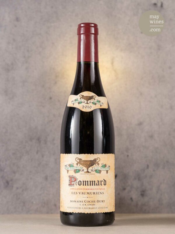 May Wines – Rotwein – 2010 Pommard Les Vaumuriens AC - Domaine Coche-Dury