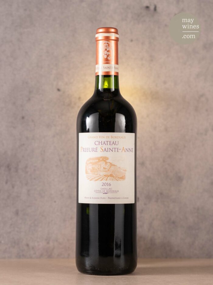 May Wines – Rotwein – 2016 Château Prieure Sainte-Anne