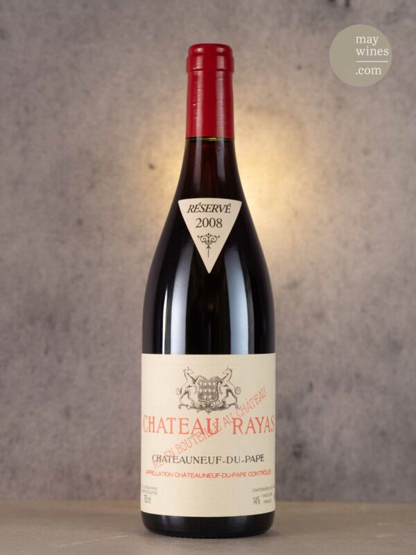 May Wines – Rotwein – 2008 Châteauneuf-du-Pape Rouge - Château Rayas