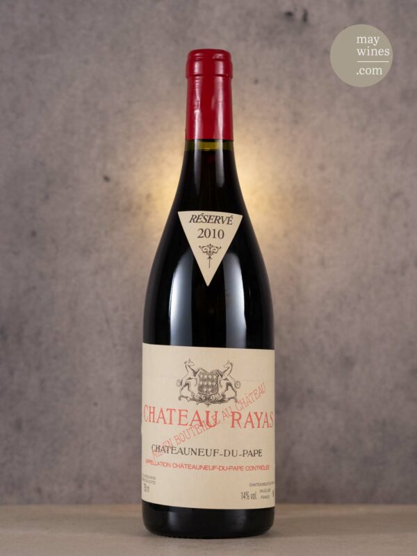 May Wines – Rotwein – 2010 Châteauneuf-du-Pape Rouge - Château Rayas