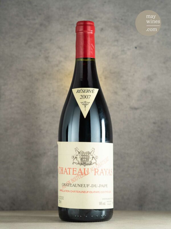 May Wines – Rotwein – 2007 Châteauneuf-du-Pape Rouge - Château Rayas