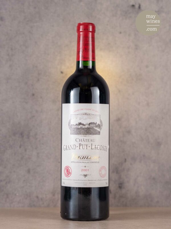 May Wines – Rotwein – 2001 Château Grand Puy Lacoste