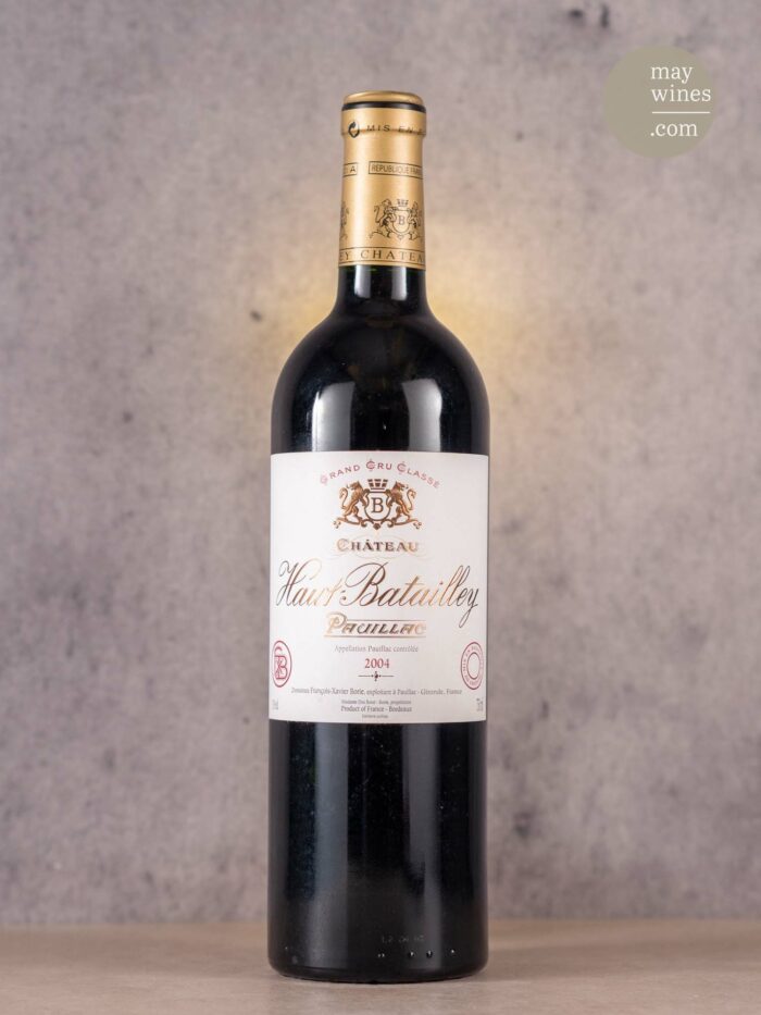 May Wines – Rotwein – 2004 Château Haut-Batailley