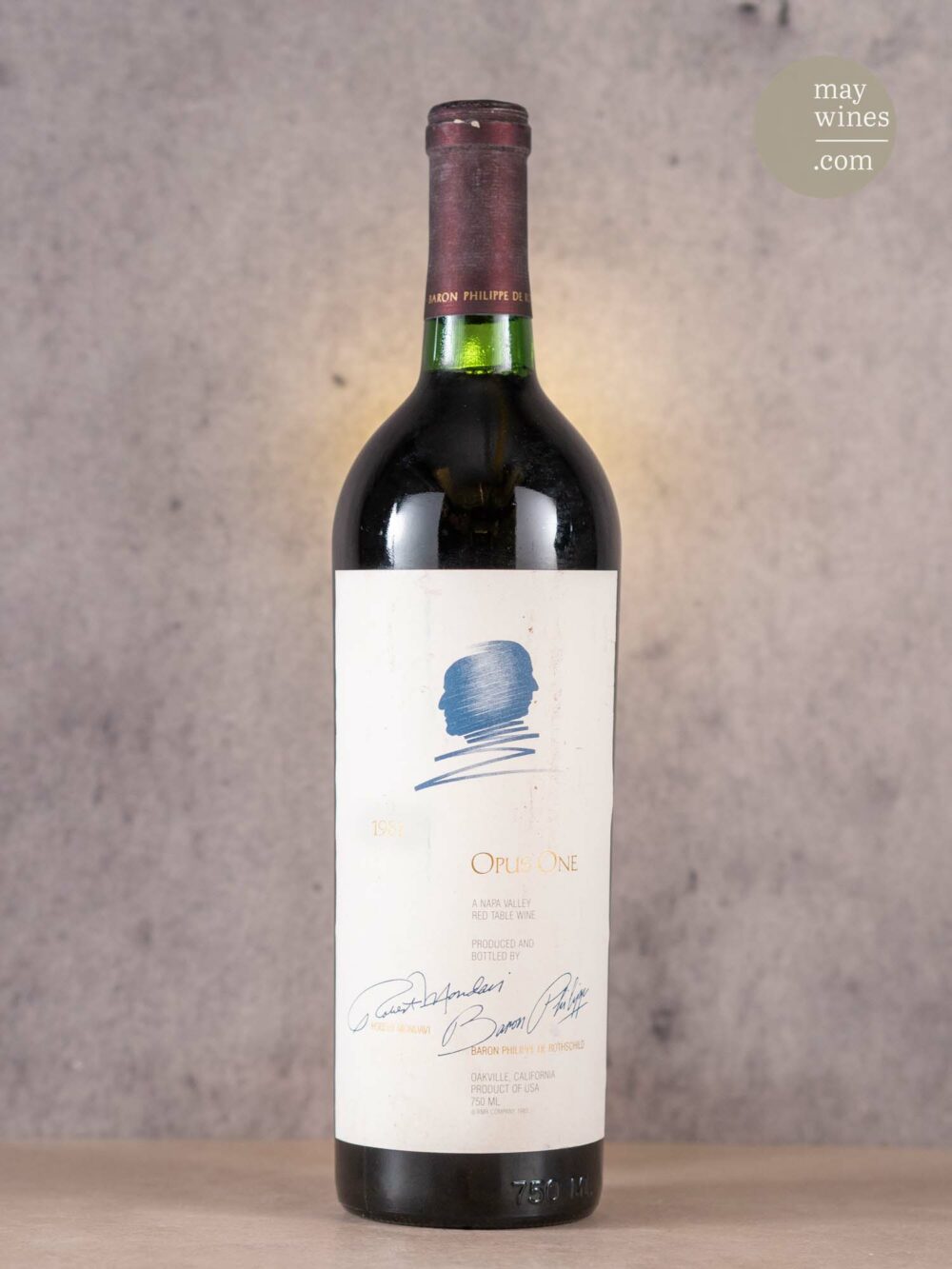 May Wines – Rotwein – 1981 Opus One - Mondavi & Rothschild